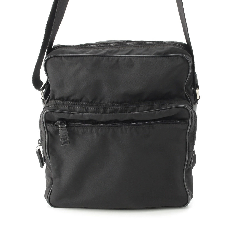 Prada Shoulder Messenger Bag Black